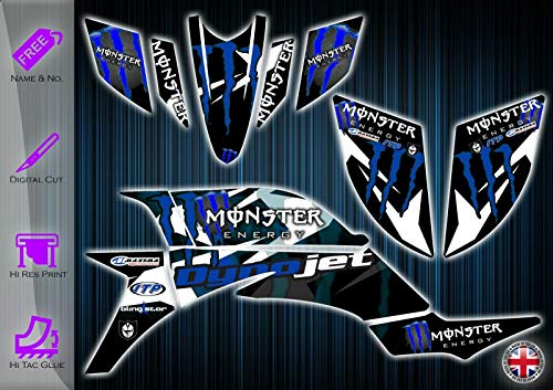 Pegatinas YAMAHA YFZ450 - KIT GRÁFICOS - YFZ 450 ATV QUAD DECALS - KIT GRÁFICOS