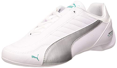 PUMA MAPM Future Kart Cat, Zapatillas Unisex Adulto, Blanco White Silver, 43 EU