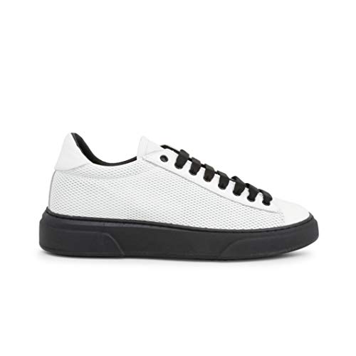 R21 Sneaker 4190_NAPPASTAMPATO Hombre Color: Blanco Talla: EU 39