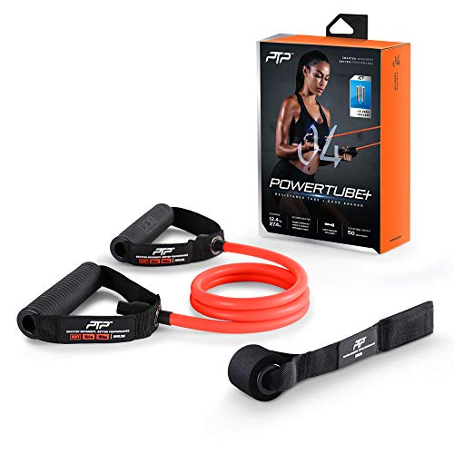 Rebel Sport Resistance Power Tube Expander, Unisex, Resistance Power Tube, Naranja, Talla única