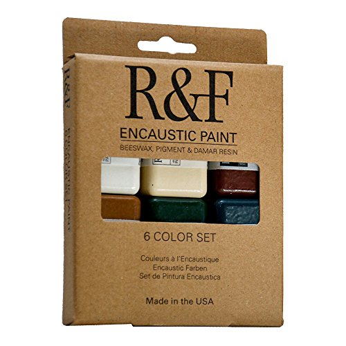 R&F Encaustic Earth Tones Color Set of 6