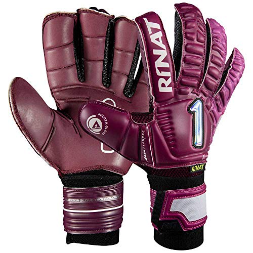 Rinat Egotiko Elemental Turf Guante De Portero, Unisex niños, Vino, 6