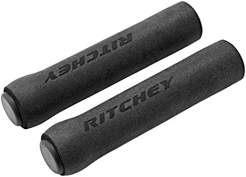 Ritchey WCS Evergrip 2017 - Puños de Silicona para Bicicleta (130/32 mm), Color Negro