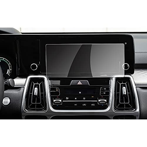 RUIYA K ia Sorento MQ4 2021+ Protector de pantalla para navegación de coche, transparente, HD, resistente a los arañazos, GPS, transparente, 2021 actualización (10 pulgadas)