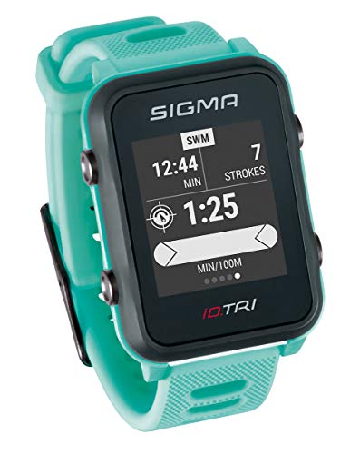 Sigma Sport ID.Tri Set Reloj de triatlón GPS, Unisex-Adult, Neon Mint,