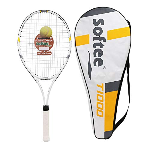 Softee T1000 Real Attack Raqueta Tenis, Unisex, Multicolor, L