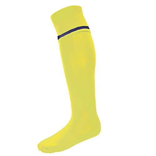 Surridge Sports SURF027 Calcetines, Hombre, Amarillo/Royal, Size 7-11