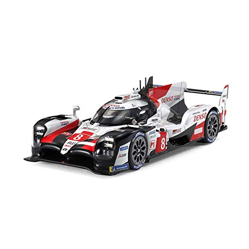 Tamiya 1:24 Toyota G.R. 2019 TS050 Hybrid LM, réplica Fiel al Original, Juego de construcción de plástico, Manualidades, maquetas, Montaje, sin Pintar (25421-000)