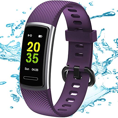 TEMINICE Pulsera Reloj Inteligente Actividad con Pulsómetro,Calorías,Cronómetros,Monitor de Sueño,Podómetro Monitores de Actividad,Impermeable IP68 Smartwatch Hombre Reloj Deportivo para Android iOS