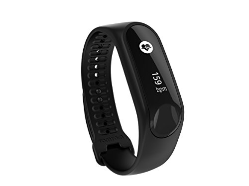 TomTom Touch Cardio Fitness Pulsera de Actividad, Unisex, Negro, L