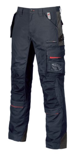 U-POWER Race - Pantalón (poliéster, algodón, talla 54), color deep blue