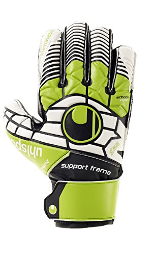 uhlsport - Eliminator Soft Graphit SF, Color Blanco,Negro,Verde, Talla 10