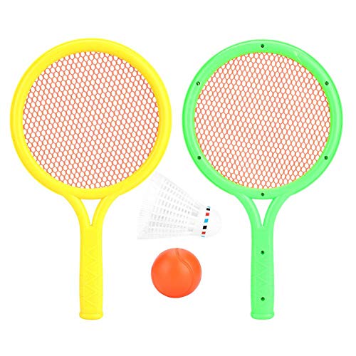 VGEBY1 Juguete de la Raqueta de bádminton, Mini Raqueta de Tenis portátil Raqueta de bádminton con Bola Redonda Bola de bádminton