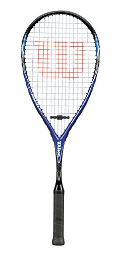 Wilson CS Muscle 190 Raqueta de Squash Peso en la empuñadura, Unisex, Gris/Rojo, Talla Única