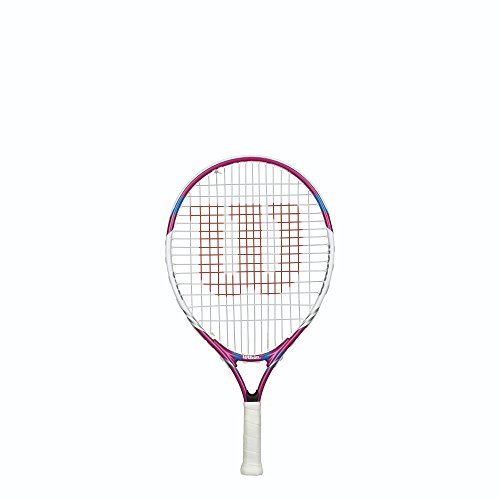 Wilson Juice Pink - Raqueta, Color Rosa/Blanco/Azul, Talla 21