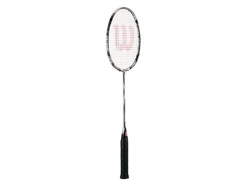 Wilson K Rival - Raqueta de bádminton (68,6 cm), Color Plateado