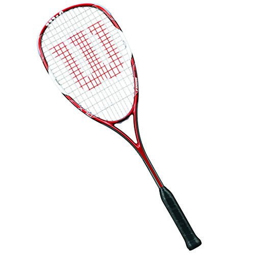 Wilson Tour 150 1/2 Cvr Raqueta de Squash, Unisex Adulto, Rojo/Blanco, Talla Única