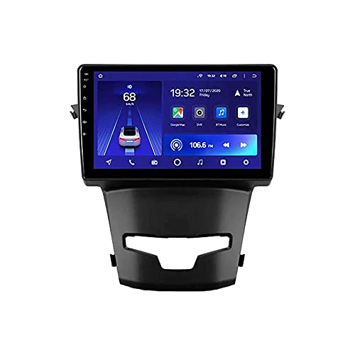 YIJIAREN Radio GPS Navegación para SsangYong Korando 3 Actyon 2 2013-2017, Pantalla táctil 2.5D Android 10.0 Coche Estéreo Sat Nav Soporte de Control del Volante BT Mirror-Link 4G WiFi