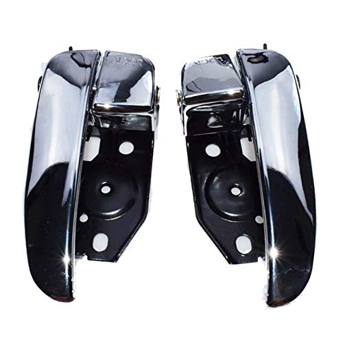 zhuzhu 2 Unids Nuevo Chromo LEJADO A LA Derecha Derecha DE Der Puertas Ajuste para Hyundai Sonata 01-05 82610-3D010 826203D010 (Color : Front(One Pair))