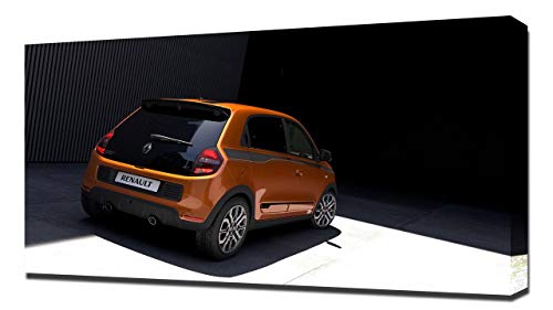 2017 Renault Twingo GT V4 - Reproducción Lienzo - Arte Enmarcado Impresión De Lienzo