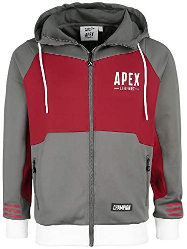 Apex Legends Kill Leader Hombre Capucha con cremallera multicolor M, 95% algodón, 5% elastán, Regular