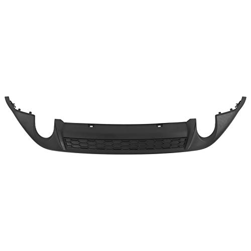 Aramox Rear Bumper Lip Diffuser, Matte Black Rear Bumper Diffuser Valance Direct Replacement Fit for MK7 Standard 2013-2016