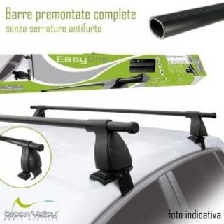 Barras portaequipajes para techo para utensilios EasyOne Green Valley Modus/Renault Grand Modus (5 p) desde 2004