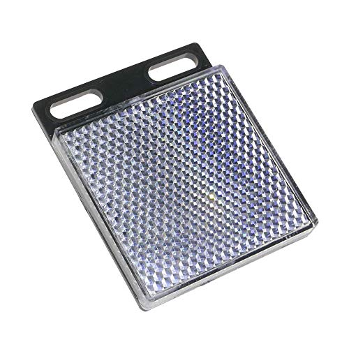 BeMatik - Espejo reflector catadióptrico rectangular para fotocélula fotoeléctrica 47x47mm