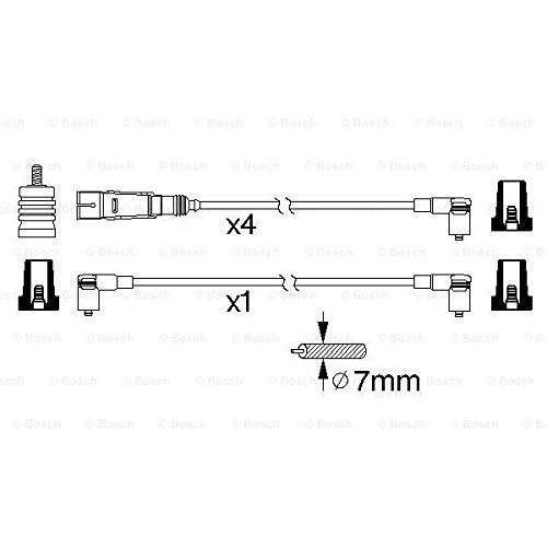 Bosch 0 986 356 343 Kit Cables Encendido