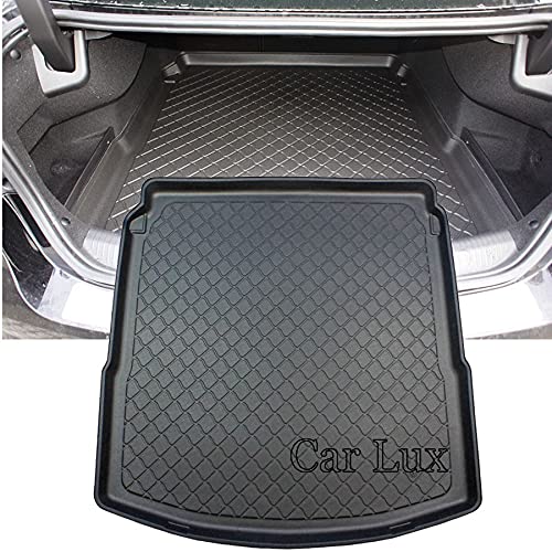 Car Lux AR05979 - Alfombra cubeta Protector Cubre Maletero Extrem a Medida para Renault Talisman Sedan Desde 2015-