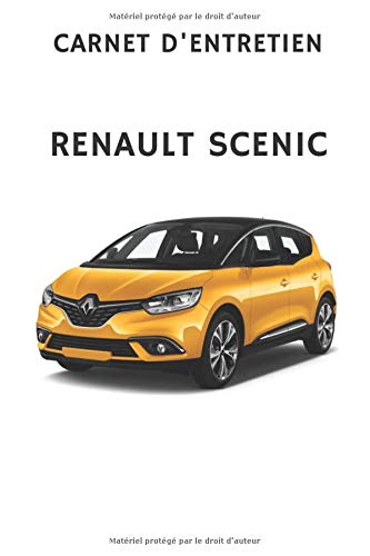 CARNET D'ENTRETIEN RENAULT SCENIC