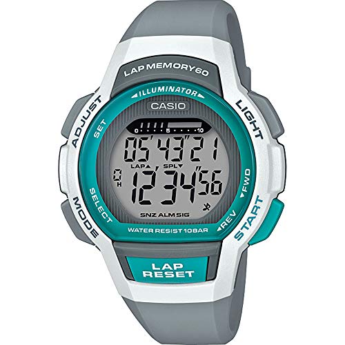 Casio Reloj Digital para Mujer de Cuarzo con Correa en Resina LWS-1000H-8AVEF