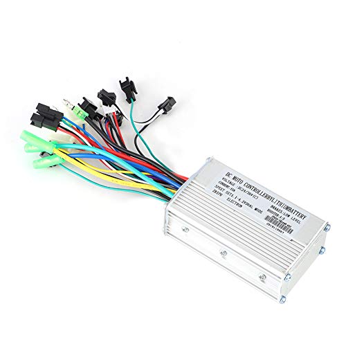 Controlador de motor sin escobillas de 24 V / 36 V 250 W, controlador de velocidad de scooter de bicicleta eléctrica, controlador de velocidad de regulador de motor sin escobillas CC