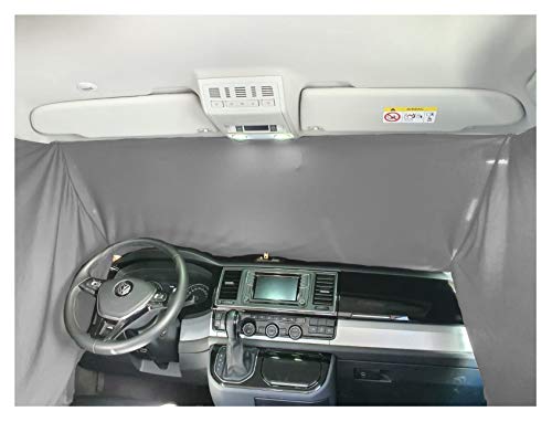 Cortina de protección solar para el parabrisas del camping, compatible con Renault Master 2 a partir de 1997 – 2010, FB: F_GR