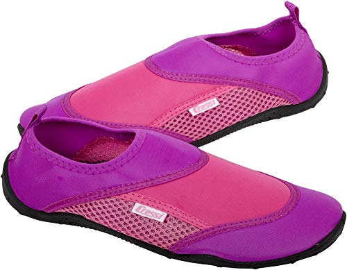 Cressi Coral Shoes Zapatilla para Deportes Acuáticos, Adultos Unisex, Lila/Rosa, 37