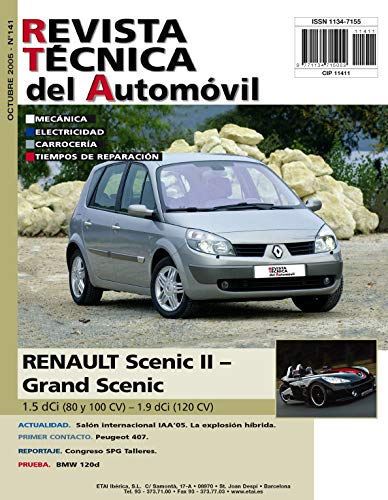 Documentación técnica RTA 141 RENAULT SCENIC/GRAND SCENIC II (2004 -2006)