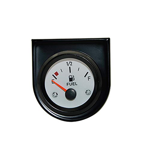 ErNahdasA Medidor de tacómetro automático para Coche 2"52 mm Forma de Agua Blanca Temperatura de Agua/Temperatura de Aceite/de Aceite Presione PSI/Prensa DE Aceite KG/VOLTO/Ammeter/Nivel de combust