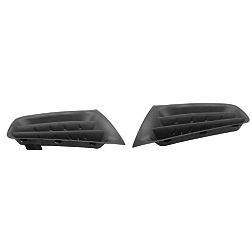 Fesjoy Rejilla del Parachoques Delantero, 1 par de Rejilla de Parachoques Delantero de Repuesto para Renault Megane MK2 2002-2005