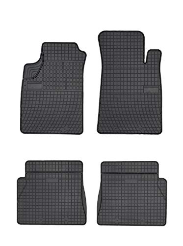 Frogum Alfombrillas de Goma Compatible con Renault Kangoo I 5 Plazas 1998-2008 | Accesorios Coche Alfombra Goma Suelo