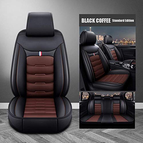 Fundas De Asiento De Coche para Renault Kadjar Koleos Megane II Laguna Latitude Fluence Scenic Captur Talisman Accesorios De Coche, Black Coffee S