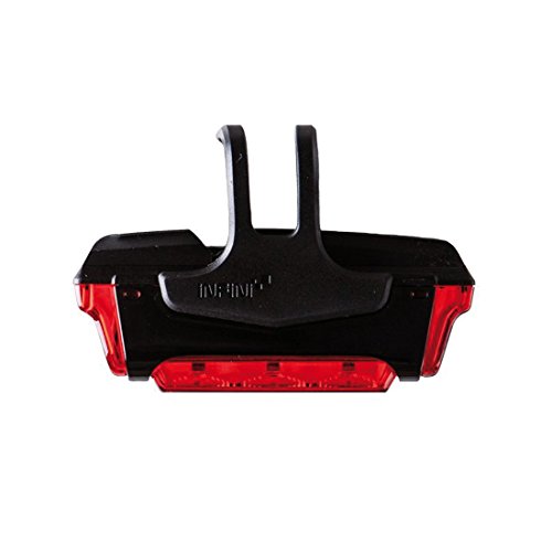 Infini Unisex - Adultos LED Luz Trasera I-461R1 Sword Luz de Bicicleta, Rojo, 1 Tamaño