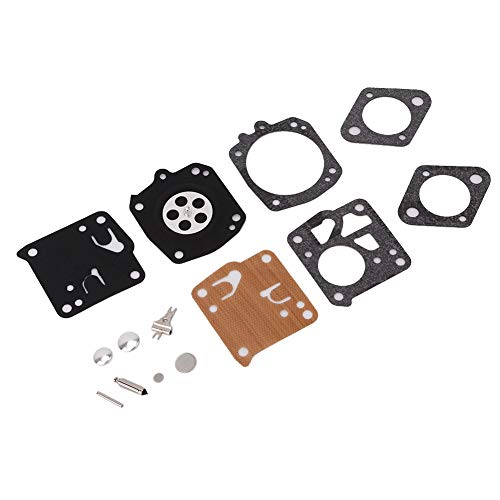 Kit de revisión de carburador EVGATSAUTO, kit de reparación de carburador carburador para Tillotson Homelite XL-12 Super XL RK-23HS RK23HS RK-23-HS, kit de reconstrucción de carbohidratos