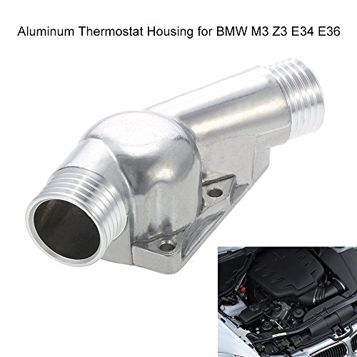 KKmoon 11531722531 Carcasa de Termostato de Aluminio con Junta