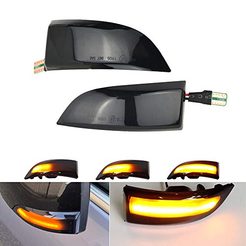 Luces de giro indicadoras intermitentes dinámicas para Megane MK3 2008-2016, Fluence Grand Scenic 3 2009-2015, Latitude 2010-2015