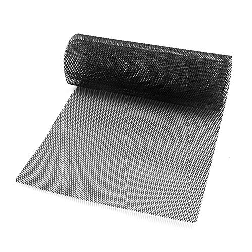 Malla de Rejilla de Coche, Auto Parachoques Delantero Parrilla Rejilla de Malla de Aleación de Aluminio del Cuerpo Parrilla Rómbica Universal Alerón de Rejilla para Carreras Tipo Panal de Abeja