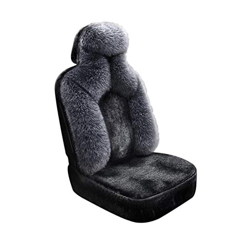 MMI-LX Estilo peludo piel de imitación caliente del invierno cubiertas del asiento Cojín de piel de oveja mullida Auto Interior del vehículo de accesorio for Renault Logan Megane 2 Captur Kadjar Fluen