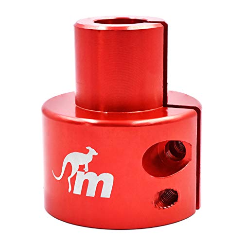 myBESTscooter Adaptador Original GS01 X-Lock Monorim para los Modelos M365, 1S, Essential, Pro del Patinete eléctrico Xiaomi (Rojo)