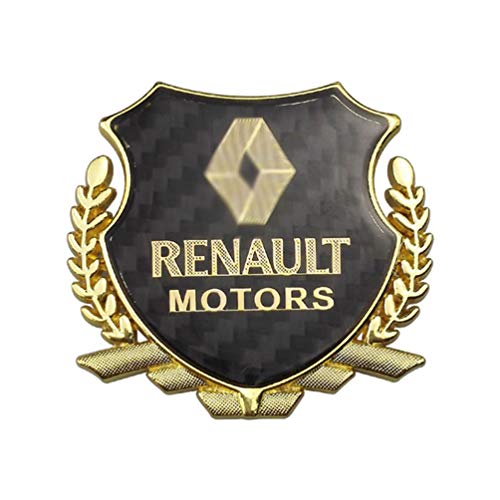 Para Renault Clio Megane 2 3 Duster Logan Laguna 2 Captur Sandero Kadjar Pegatinas Del Logotipo Del Emblema De La Rejilla Delantera, Placa De IdentificacióN Del Coche, Accesorios Para El Coche,1 Uds.