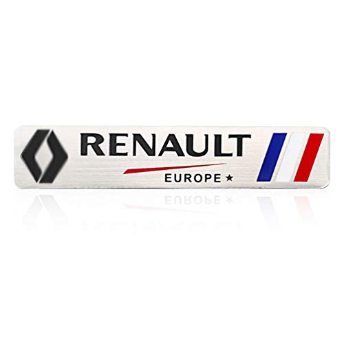 Para Renault Emblem Clio 4 Megane 2 3 Laguna 2 Duster Captur Fluence Espace Frendzy Las Pegatinas Logotipo Emblema Rejilla Delantera, Placa De IdentificacióN Del Coche, Accesorios Para El Coche,1 Uds.