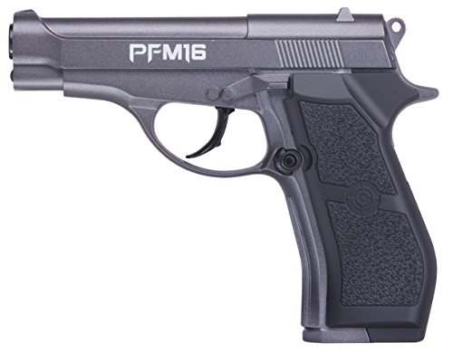 PFM16 Pack Crosman Pistola de Aire comprimido (CO2) y balines de Acero (perdigones BBS) Calibre 4.5mm. Réplica Beretta 84 Full Metal <3,5J